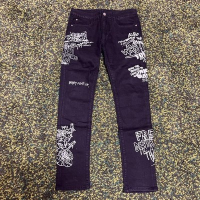 Graphic denim, RAF SIMONS style