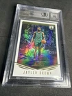 Jaylen Brown Signed 2016-17 Panini Studio #88 RC BGS 10 Witnessed Auto On Card