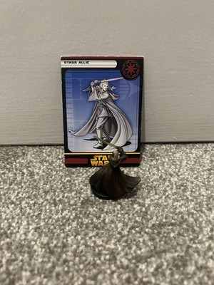 Star Wars Miniaturen Stass Allie mit Karte, Jedi, Republic Faction