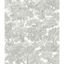 Chesapeake Wallpaper Rolls 33x20.5 Grey Distr...