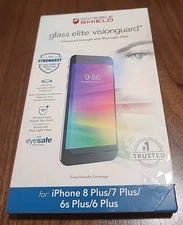 ZAGG Apple iPhone 8 Plus/7 Plus/6s Plus/6 Plus InvisibleShield Screen Protector