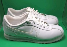 Nike Cortez Basic in pelle bianca 316418-113 da uomo US 11,5