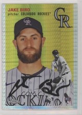 2023 Topps Chrome Platinum Anniversary Prism Refractor Jake Bird #114 b4d