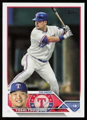 2023 Topps Series 2 #404 Yoshi Tsutsugo Texas Rangers NM