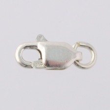 New Lobster Claw Clasp - Sterling Silver Jewelry Findings Making Repair Crafting