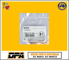 Genuine Bosch Fiat Doblo 1.3 D Multijet Diesel Injector Copper Washers