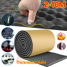 10m Self Adhesive Sound Deadening Mat Thermal Insulation Foil Acoustic-Foam 20mm