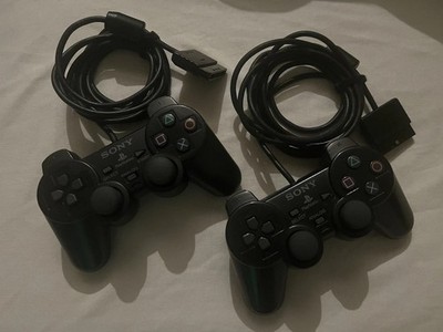 Original Sony PlayStation 2 DualShock 2 Controller Schwarz (SCPH-10010)