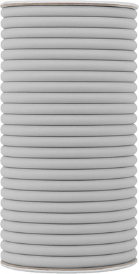 1/8 Inch 3Mm Gray Elastic Bungee Cords - 55 Yards Heavy-Duty Stretchy Shock Cord