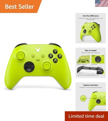 Electric Volt Xbox Wireless Controller - Perfect for Consoles, PC, and Mobile