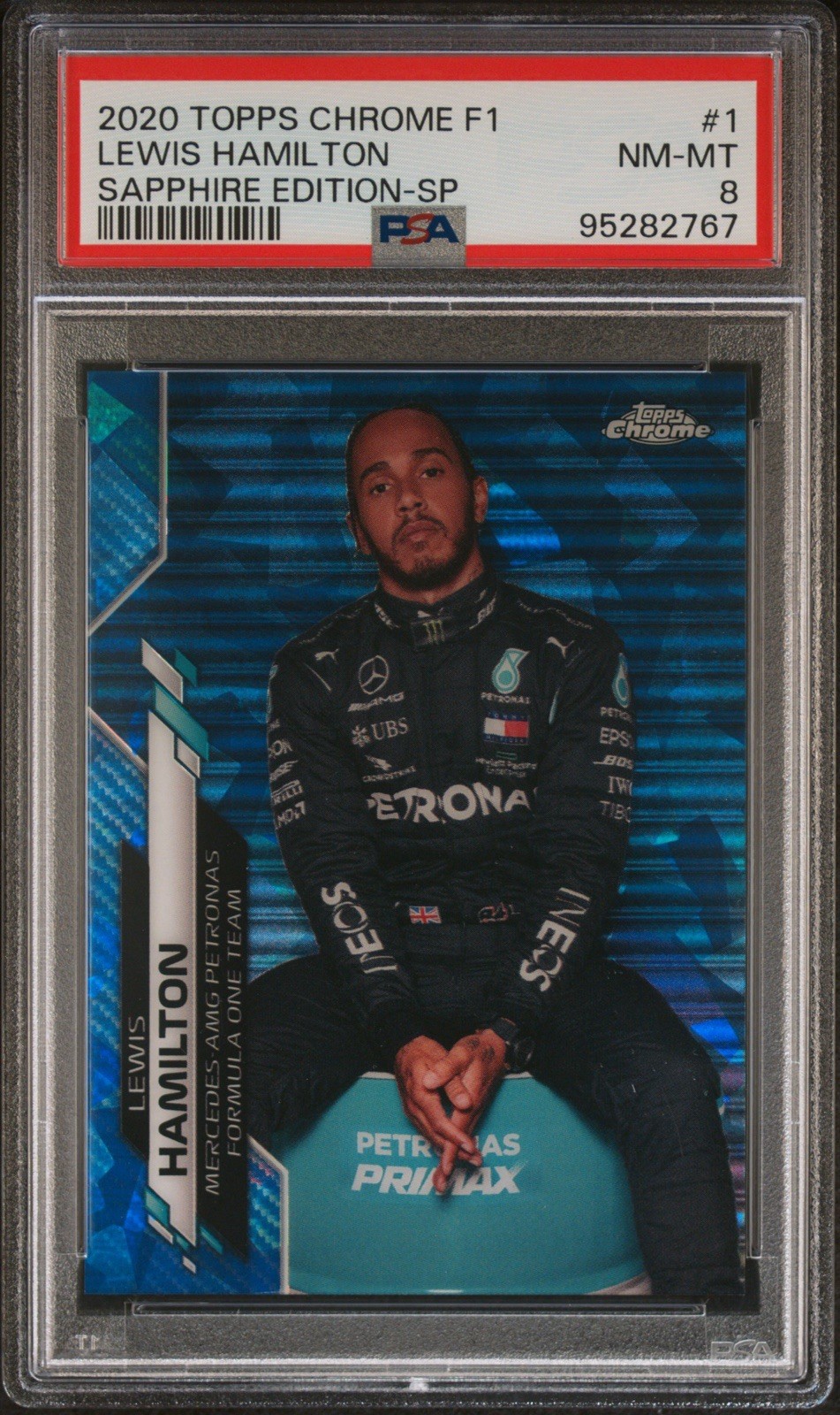 2020 Topps Chrome Sapphire Edition Formula 1 - Image Variation Lewis Hamilton #1