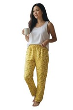 Ladies Cotton Sleepwear Pyjama Bottom Loungewear Flowery Nightwear Size 8 to 18