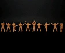 1/64 1/72 1/87 Lunar Space Astronaut Ground Support Services 10pcs Person Model