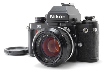 MINT] Nikon F3 HP 35mm SLR Film Camera Body w/Nikon New Nikkor 
