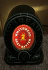 VINTAGE CERAMIC WHITBREAD BEST BITTERS BEER PUMP LIGHTED SIGN-BACK BAR-LAGER-ALE