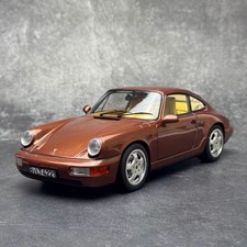 NOREV 1/18 Porsche 911 Carrera 2 1992 Brown Diecast Car Model 187482