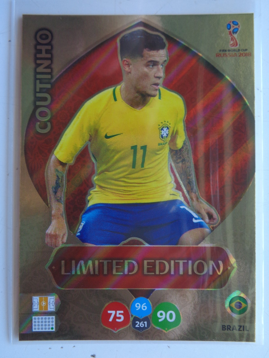 2018 Panini Adrenalyn XL Fifa World Cup - Limited Edition Neymar