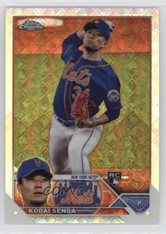 2023 Topps Chrome Logofractor Edition Kodai Senga #217 19yg