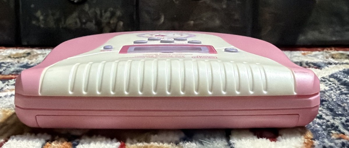 VTG 2000 Sanrio Hello Kitty Portable CD Player HK33P - - FOR PARTS