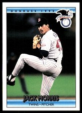 Jack Morris 1992 Donruss #25 Minnesota Twins MLB READ FREE SHIPPING AutographDen