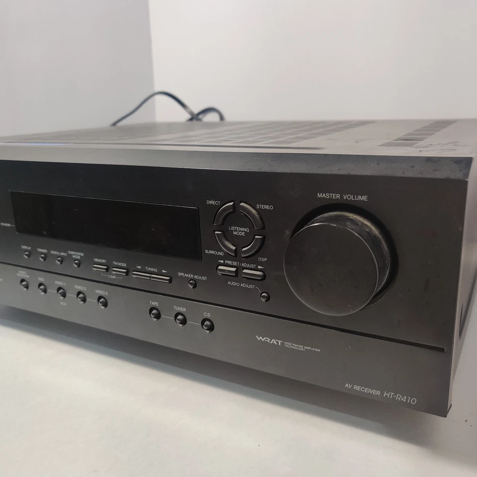 Onkyo Home Theater AV Receiver HT-R410 Tested Digital Surround No Remote -TESTED - Image 3 of 4
