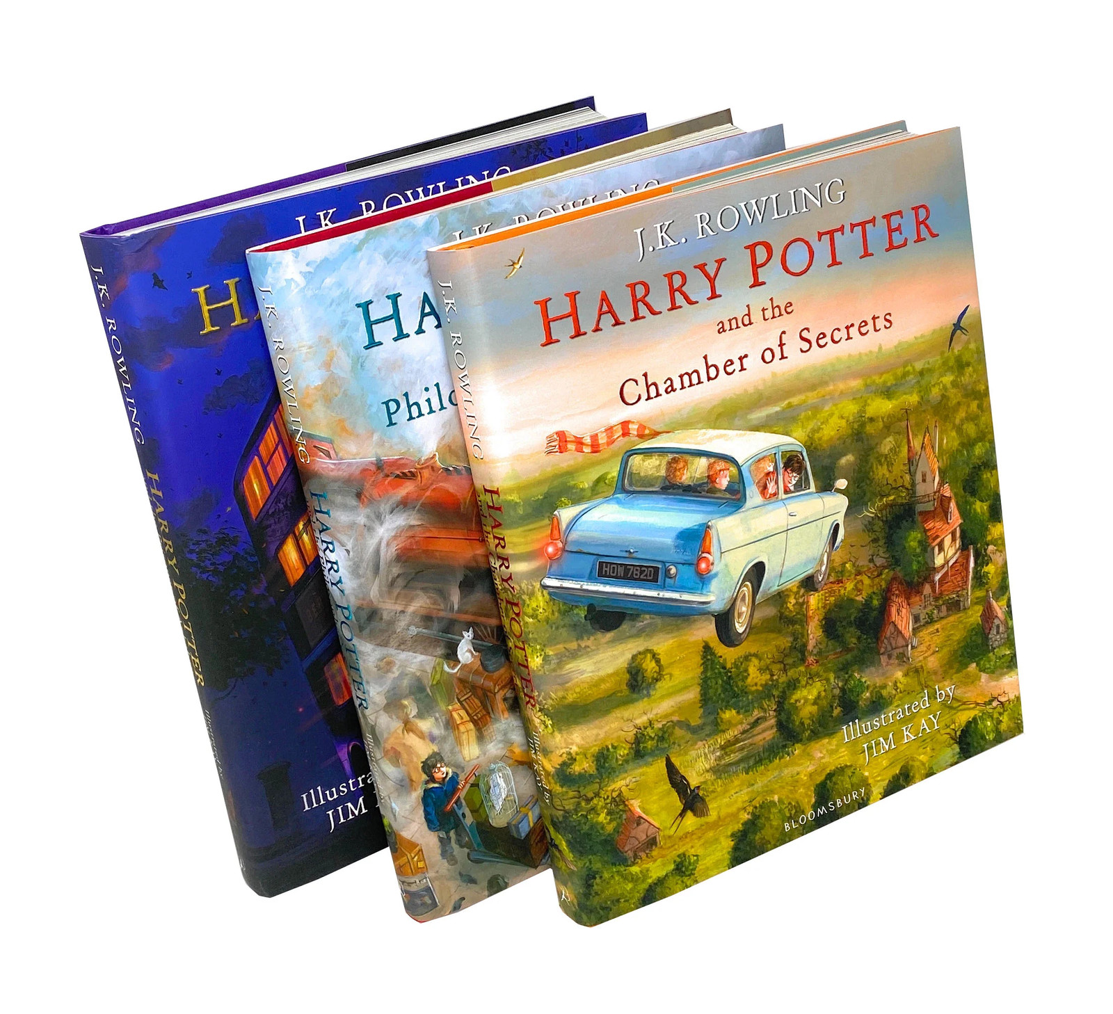 Harry Potter The Illustrated 3 Books Collection Set By J.K Rowling | J K Rowling