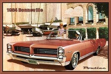 1964 Pontiac Bonneville Convertible Toolbox - Refrigerator Magnet 42 Mil