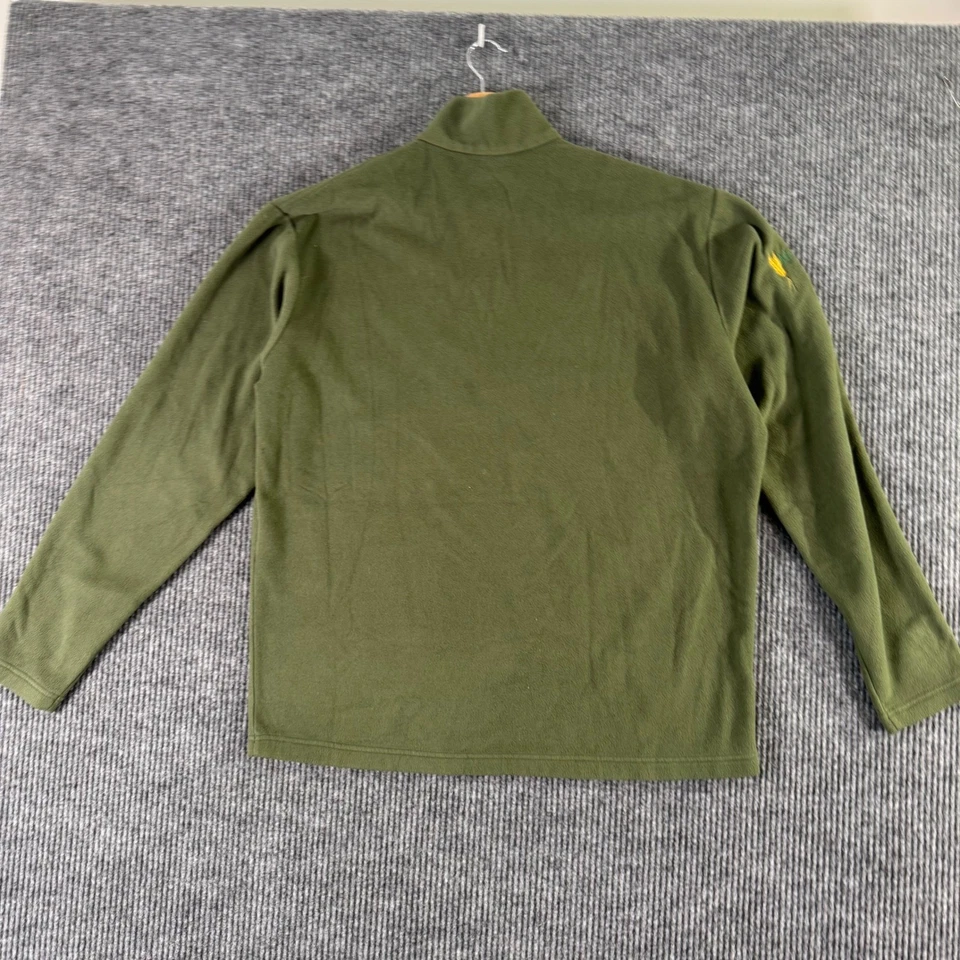 Pullover Patagonia Synchilla polar para hombre XL verde oliva 1/4 cremallera Gorpcore Y2K Foto 4 de 4