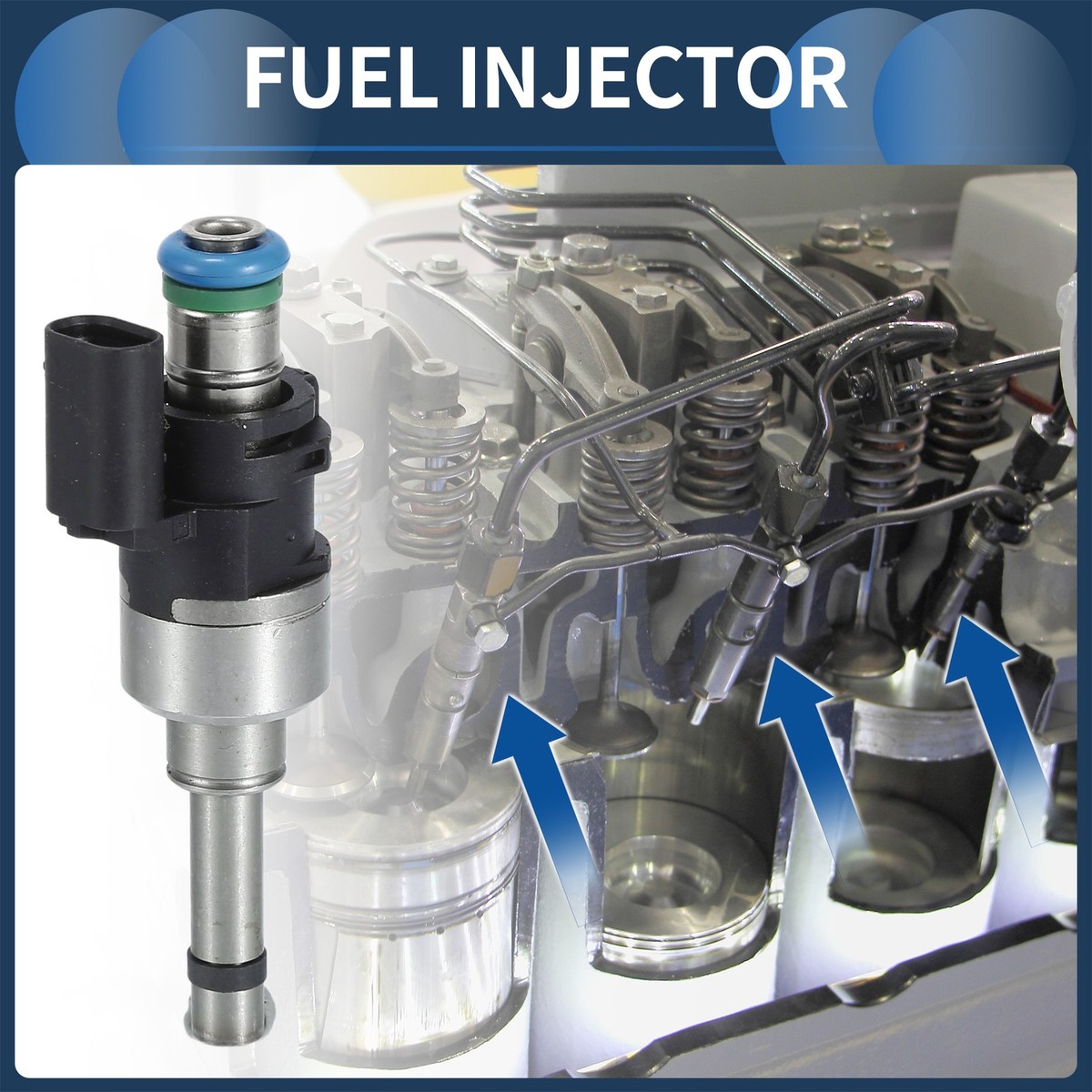 No.DS7Z-9F593-DA Fuel Injector for Ford Escape 2018-2019 1.5L