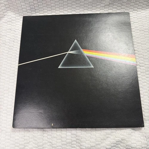 Pink Floyd Dark Side of the Moon Harvest LP Vinyl  Complete 1973 pre owned