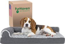 Cooling Gel Dog Bed for Medium/Small Dogs W/ Removable Bolsters  Washable Cover