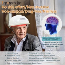 810nm Near Infrared Light Brain Helmet for Parkinson Anxiety Disease Therapy
