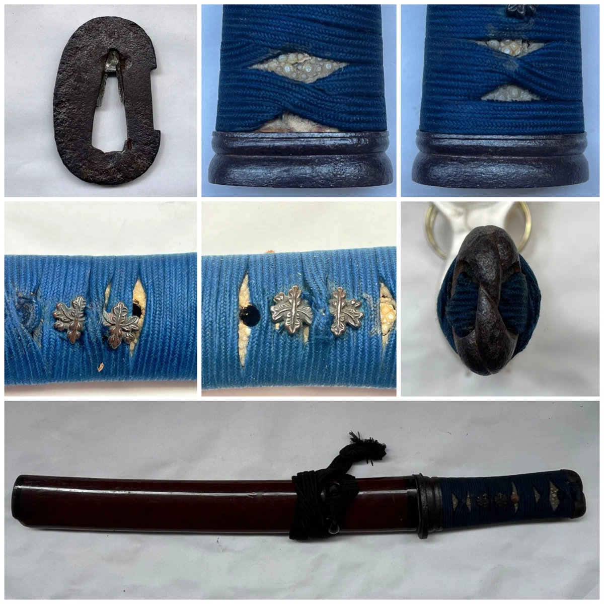 古董日本刀镡| eBay