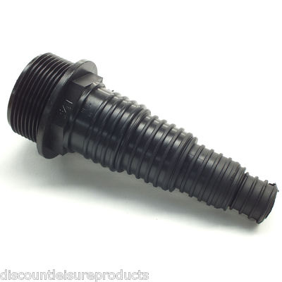 1 1/2'' BSP (45mm Gewinde) Außengewinde Stufenschlauch Teichschlauchverschraubung