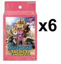 Sealed Display - 6x Sand Land Tactical Card Battle Game SL01