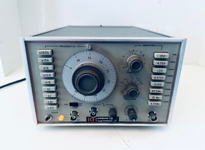 Krohn-Hite Model 5400 Function Generator w/Frequency Range 0.002 Hz to 5 MHz