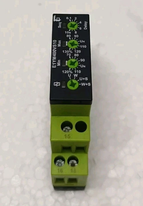 C AND S ELECTRIC TELE HAASE E1YM400VS10 MONITORING RELAY FREE DELIVERY - Image 4 of 4