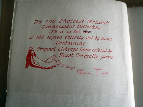 LA FONTAINE Tales & Novels c1929 Limited ED. Illustrated & Signed by Clara Tice - Imagen 3 de 8