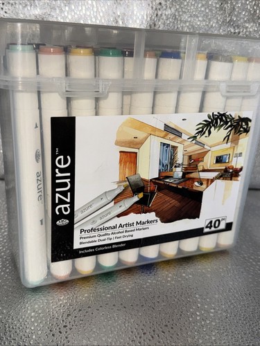 Royal & Langnickel - Azure Dual Tip Marker Set 40pc