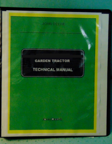 JD JOHN DEERE 2305 garden tractor and farm tractor service repair shop ...