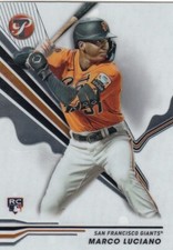MARCO LUCIANO TOPPS PRISTINE ROOKIE CARD RC SAN FRANCISCO GIANTS #176 2024 24