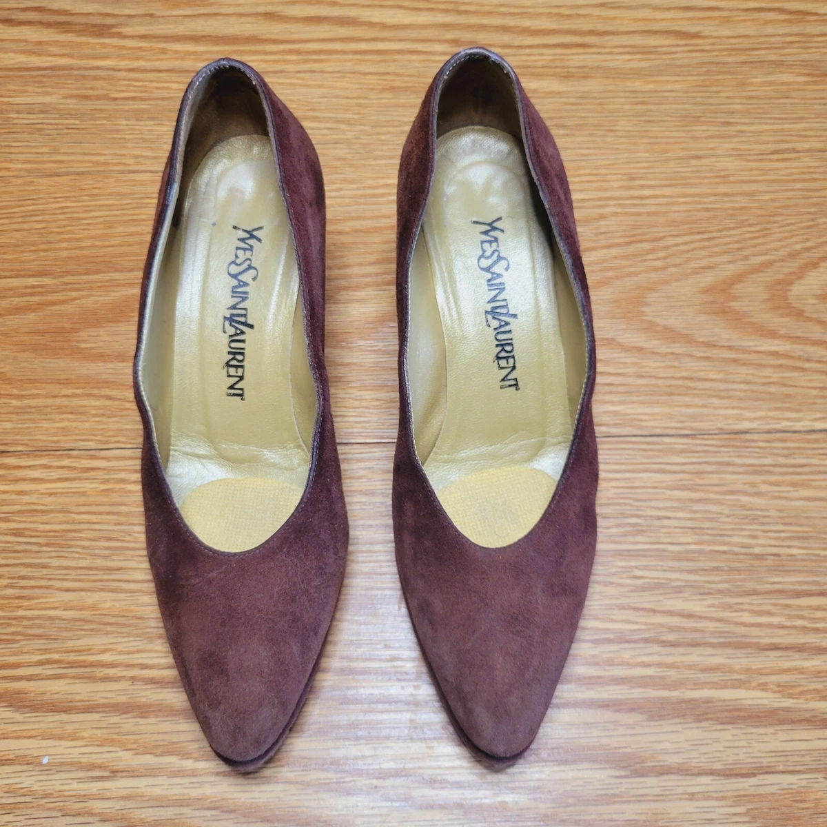 Yves saint laurent vintage best sale shoes