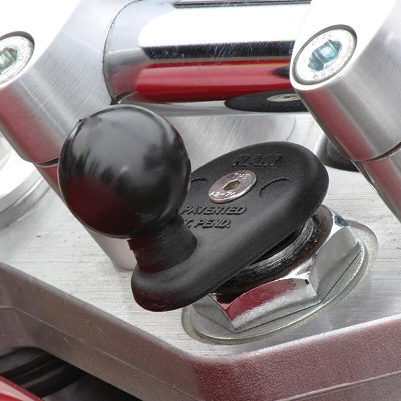 RAM Motorcycle Fork Stem Mount for iPhone 16, Pro, 16 Pro Max, iPhone 16 Plus - Image 3 of 4