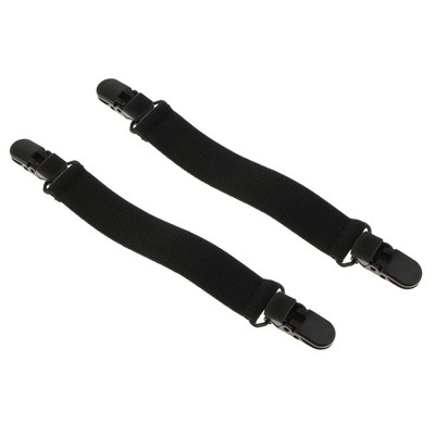 Cinghie Elastiche Antiscivolo Vidacharmy - 4 Pezzi, Nero, Nylon, 45 Cm, Per Fitness, Escursionismo, Bici - Foto 2