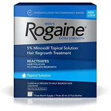 MEN'S ROGAINE Topical Solution Extra Strength 3 Month Supply - 1/27 or better