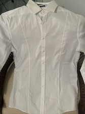 Venti Designer  Body Stretch  White Dressed Button Down New Men 39/15 1/2