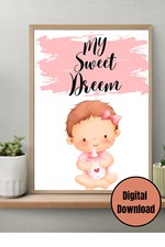 Photo Digital Product Wallpaper Image My Sweet Dream baby Picture