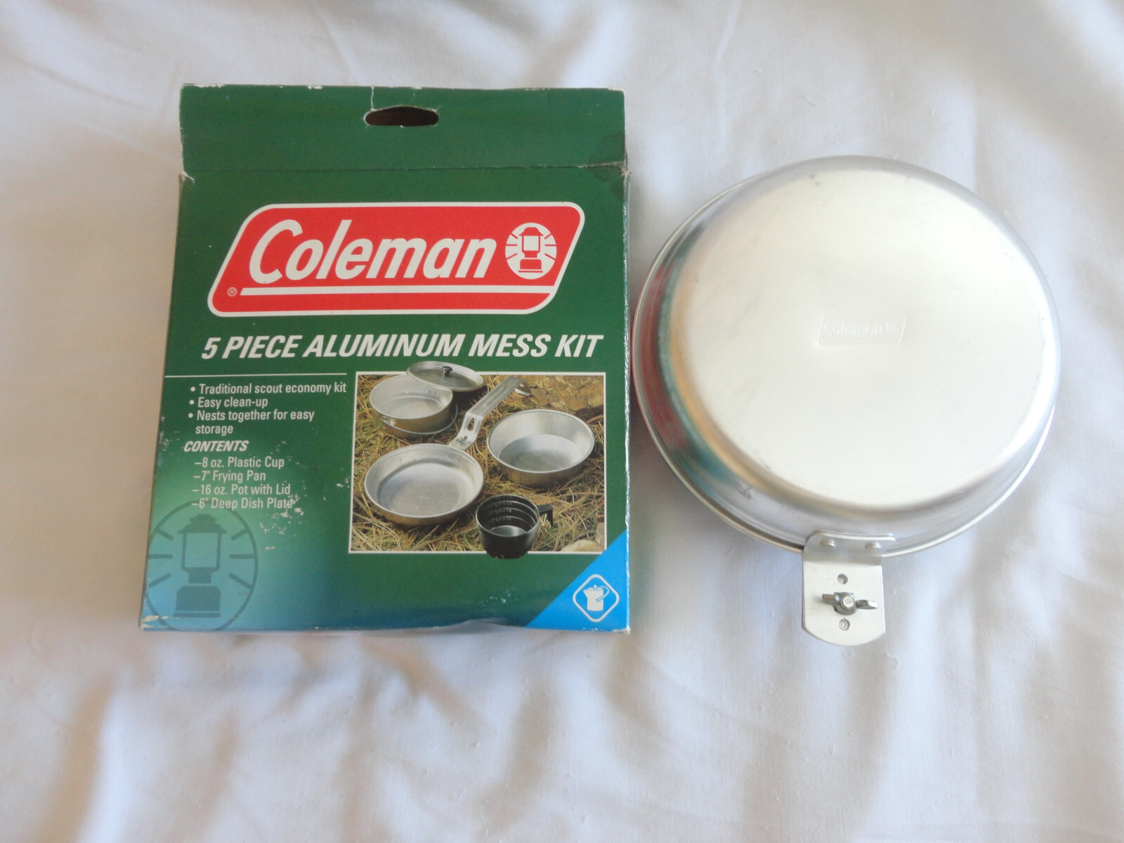 COLEMAN 810C760T 5 PIECE ALUMINUM MESS KIT New Open Box eBay