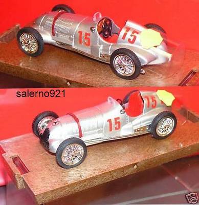  MERCEDES BENZ W-125 COPPA VANDERBILT RACE WINNER 1938 RARE MARKING ONE OF KIND!