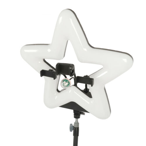 20 Inch Light Wireless Remote Dimmable Five Pointed Star Phone Fill Lig TTU - Picture 1 of 21